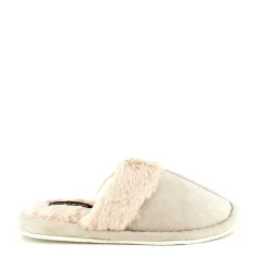 Sygeplejebutikken Hjemmesko|Sko På Tilbud*Lys grøn hjemmesko med synlig pelskant