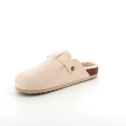 Sygeplejebutikken Hjemmesko|Flade Sandaler*Lys Slip on hjemmesko