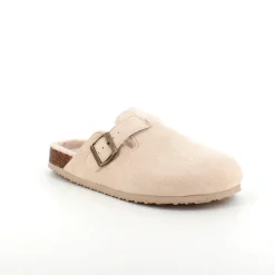 Sygeplejebutikken Hjemmesko|Flade Sandaler*Lys Slip on hjemmesko