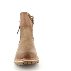 Sygeplejebutikken Sko På Tilbud*Lysbrun vinterstøvle med foer og smarte detaljer