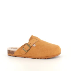 Sygeplejebutikken Hjemmesko|Flade Sandaler*Lysebrun Slip on hjemmesko