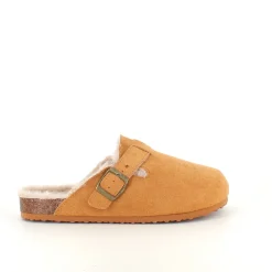 Sygeplejebutikken Hjemmesko|Flade Sandaler*Lysebrun Slip on hjemmesko