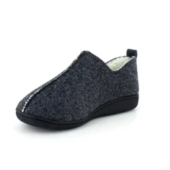 Sygeplejebutikken Hjemmesko|Sko På Tilbud*Meget blød og behagelig mørkegrå hjemmesko