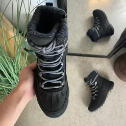 Merrell Kort Støvle Dame|Vinterstøvler Damer*termostøvler med isolering i sort