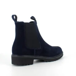 Green Comfort Blå Støvler|Vinterstøvler Damer*Mørkeblå ruskindsstøvle fra