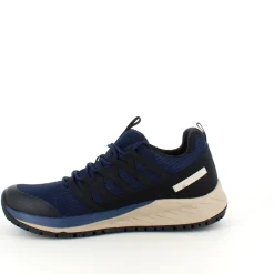 Green Comfort Overgangssko|Sko Til Brede Fødder Og Høj Vrist*Mørkeblå vandtæt sko fra med masser af svangstøtte