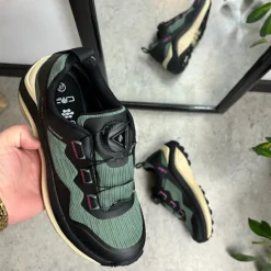 CMP Knyster - Hallux Valgus|Diabetes Fødder*Mørkegrønne, vandtætte vandresko fra med Boa-lukning