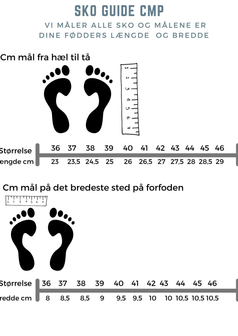 CMP Knyster - Hallux Valgus|Diabetes Fødder*Mørkegrønne, vandtætte vandresko fra med Boa-lukning