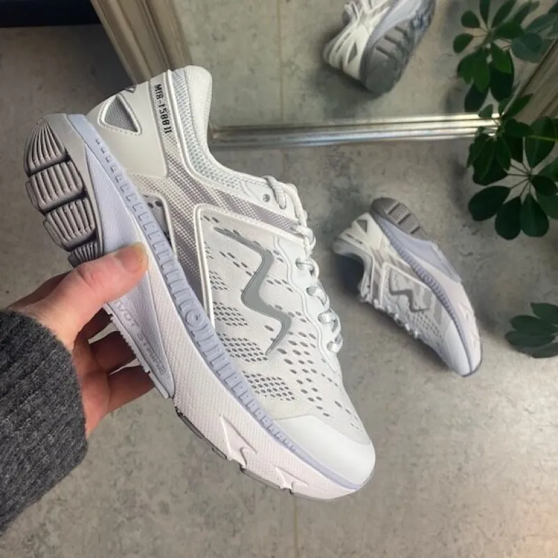 MBT Leddegigt|Hælsporer*MTR1500 løbe og gå sko i hvid fra