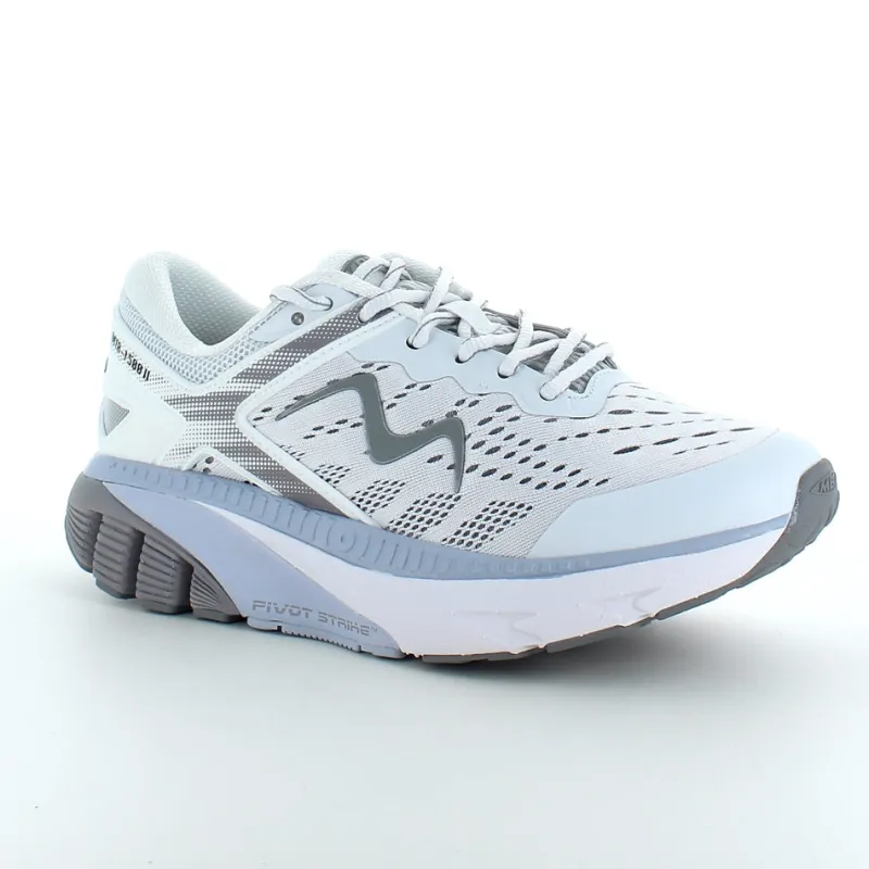 MBT Leddegigt|Hælsporer*MTR1500 løbe og gå sko i hvid fra