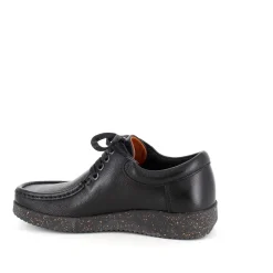 Nature Footwear Sko Til Brede Fødder Og Høj Vrist|Fodformede Sko*Nature sko i sort skind