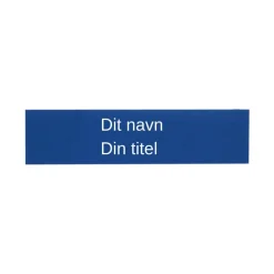 Sygeplejebutikken Navneskilte*Navneskilt med militærklemme