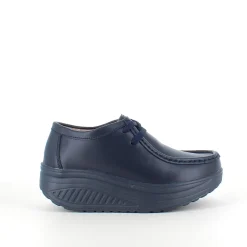 Sygeplejebutikken Leddegigt|Hælsporer*Navy skindsko med gængesål og svangstøtte