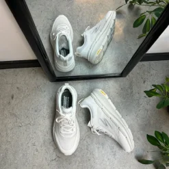 Skechers Leddegigt|Hælsporer*Åndbar hvid MaxCushioning sko fra