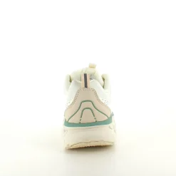 Endurance Sommersko Dame|Hvide Sneakers Dame*Åndbare Comfortfit sneakers med grønne detaljer