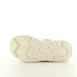 Endurance Sommersko Dame|Hvide Sneakers Dame*Åndbare Comfortfit sneakers med grønne detaljer