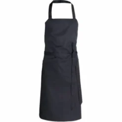 Nybo Workwear Hjælpemidler Til Køkkenet*Nybo Sort Unisex Essence Kuskeforklæde, Justerbar, Lommer