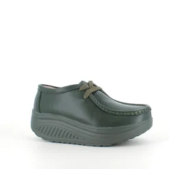 Sygeplejebutikken Leddegigt|Hælsporer*Olivengrønne skindsko med gængesål og svangstøtte