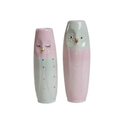 Speedtsberg Gaver Til Sundhedspersonalet*Pastel kloge ugler, porcelænsfigurer 17cm