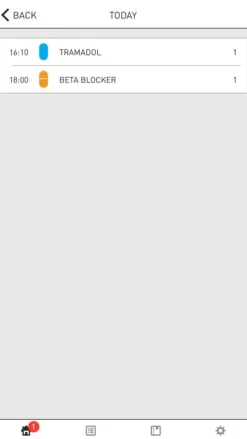 Vitility Medicinophældning|Medicinophældning*Pilleæske med huske app til telefonen.