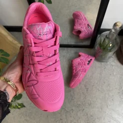 Skechers Hælsporer|Hammertå*Pink hjerte sko fra