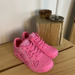 Skechers Hælsporer|Hammertå*Pink hjerte sko fra