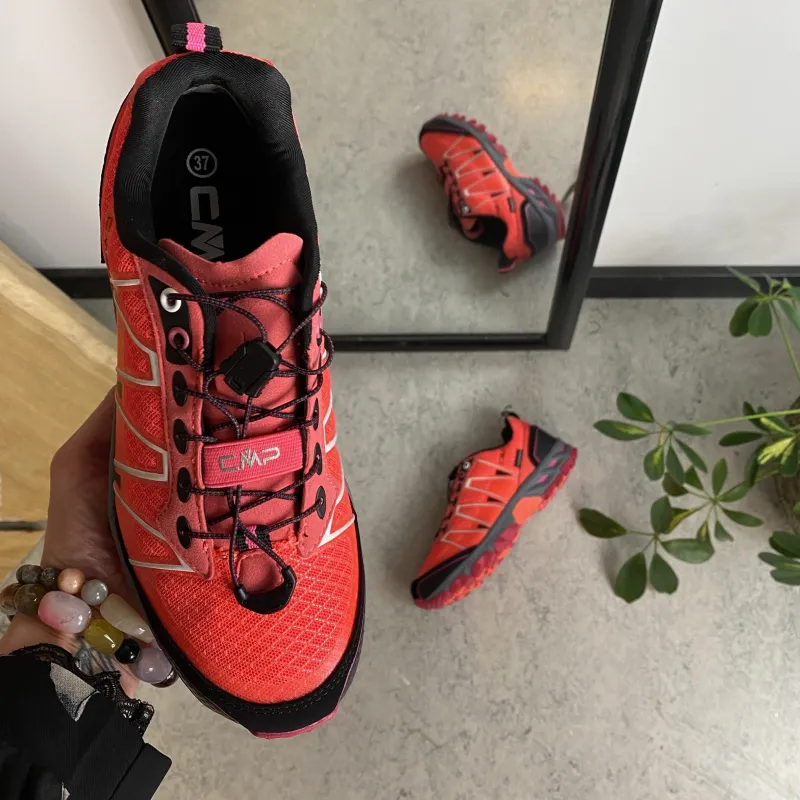 CMP Knyster - Hallux Valgus|Diabetes Fødder*Pink vandresko fra med fine detaljer og justerbar snøre