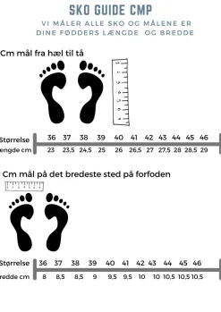 CMP Knyster - Hallux Valgus|Diabetes Fødder*Pink vandresko fra med fine detaljer og justerbar snøre
