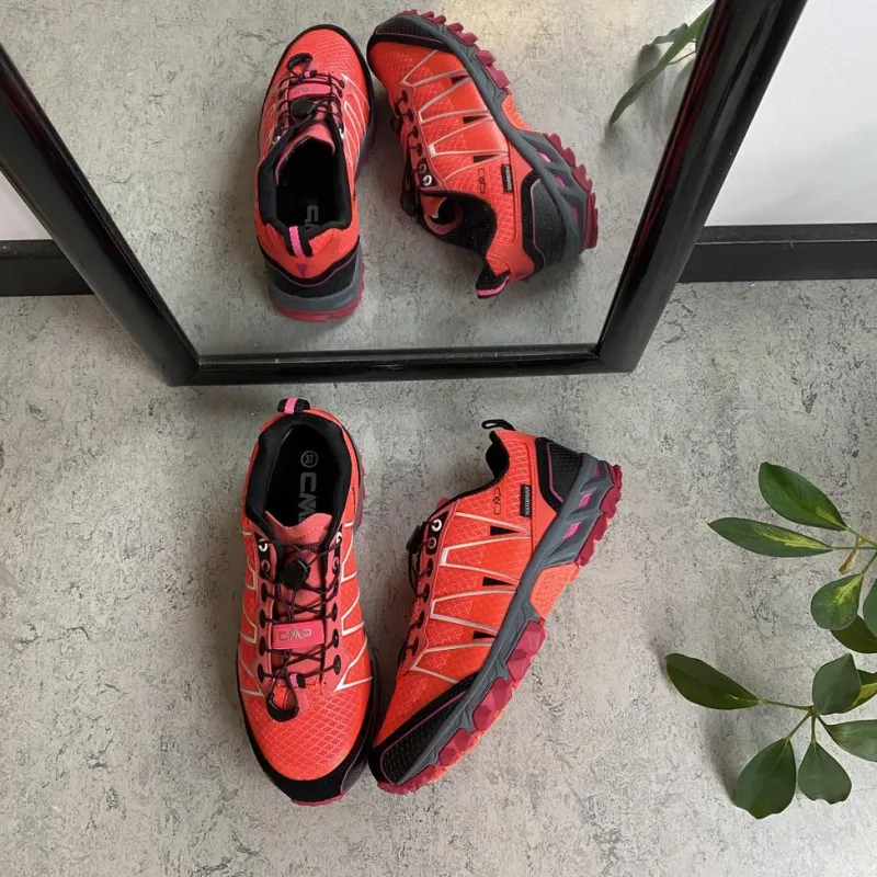 CMP Knyster - Hallux Valgus|Diabetes Fødder*Pink vandresko fra med fine detaljer og justerbar snøre