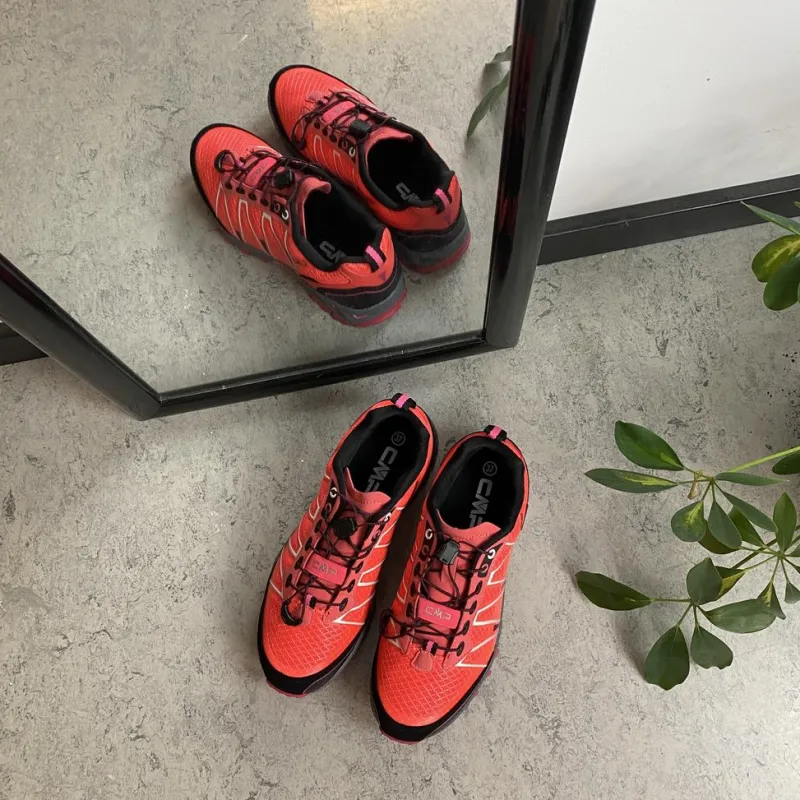 CMP Knyster - Hallux Valgus|Diabetes Fødder*Pink vandresko fra med fine detaljer og justerbar snøre