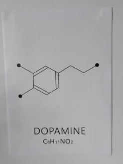 Sygeplejebutikken Gaver Til Sundhedspersonalet*Plakat Dopamine