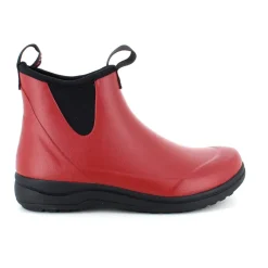 Green Comfort Overgangssko|Sko Til Brede Fødder Og Høj Vrist*Rød luksus gummistøvle med svangstøtte fra