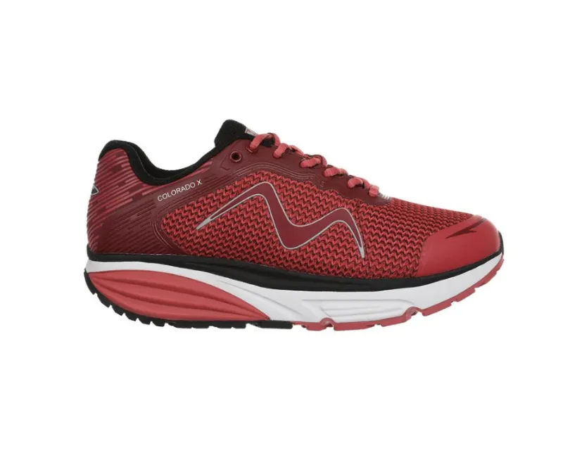 MBT Work Sko|Gængesål*Rød colorado sko