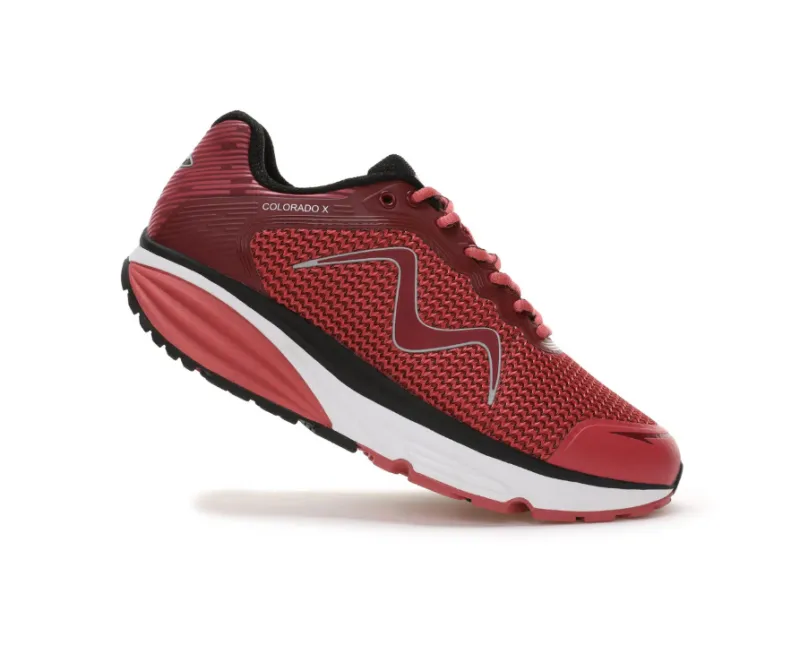 MBT Work Sko|Gængesål*Rød colorado sko