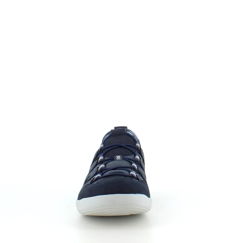 Sygeplejebutikken Sko Til Ældre|Fodformede Sko*Relife sko – Navy | Komfort med hver eneste skridt