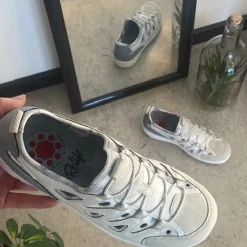 Sygeplejebutikken Sko Til Ældre|Følsomme Fødder*Relife sko – Offwhite | Blød, let og moderne komfort