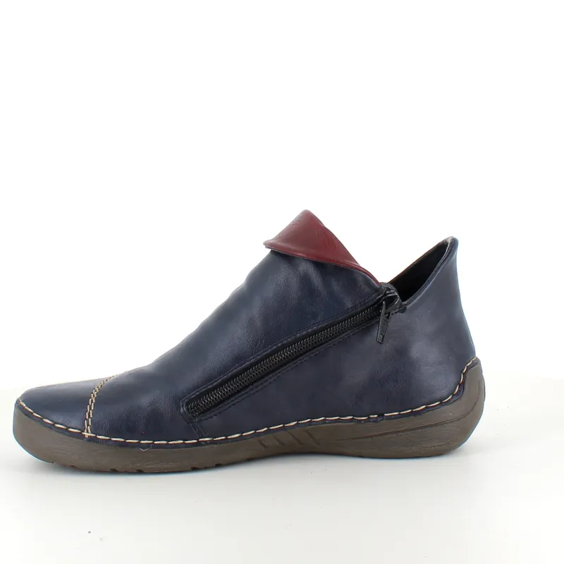 Rieker Kort Støvle Dame|Vinterstøvler Damer*støvle til dame i blå