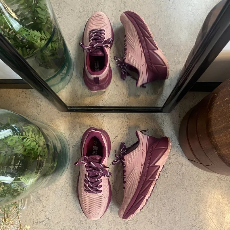 Sygeplejebutikken Knyster - Hallux Valgus|Sommersko Dame*Rosa komfortsko med stødabsorberende sål