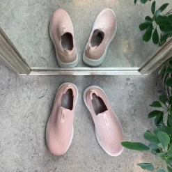 Cruz Sko På Tilbud*Rosa slip on sko fra med god bredde