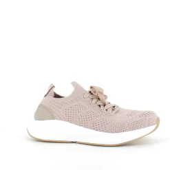 Endurance Sko På Tilbud*Sandfarvet åndbar slip on sko fra