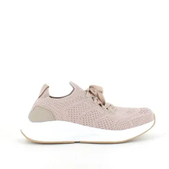 Endurance Sko På Tilbud*Sandfarvet åndbar slip on sko fra