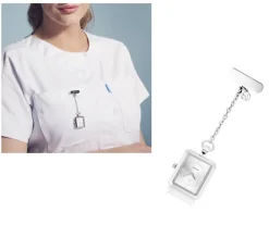 Sygeplejebutikken Gravering*Sif Jacobs sygeplejeur i stål med gravering