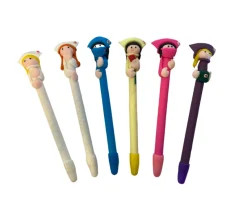 Sygeplejebutikken Lommetilbehør*Sjov kuglepen til overlommen med sygeplejerske-motiv – vælg mellem 5 farverige modeller