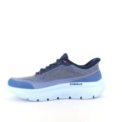 Skechers Hælsporer|Slip On Sko*slip-in sko i blå med Max Cushion