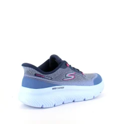 Skechers Hælsporer|Slip On Sko*slip-in sko i blå med Max Cushion