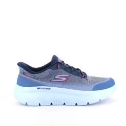 Skechers Hælsporer|Slip On Sko*slip-in sko i blå med Max Cushion