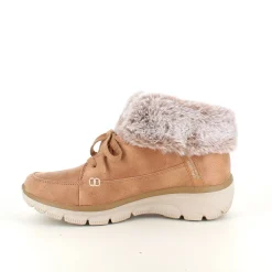 Skechers Kort Støvle Dame|Vinterstøvler Damer*slip-in vinterstøvle med let for