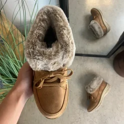 Skechers Kort Støvle Dame|Vinterstøvler Damer*slip-in vinterstøvle med let for