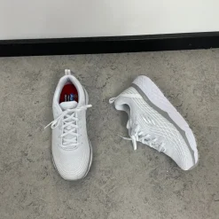 Skechers Leddegigt|Hælsporer*Work med max cushioning såler i hvid