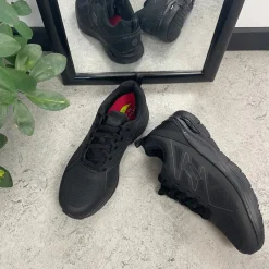 Skechers Leddegigt|Hælsporer*work sko i sort med svangstøtte